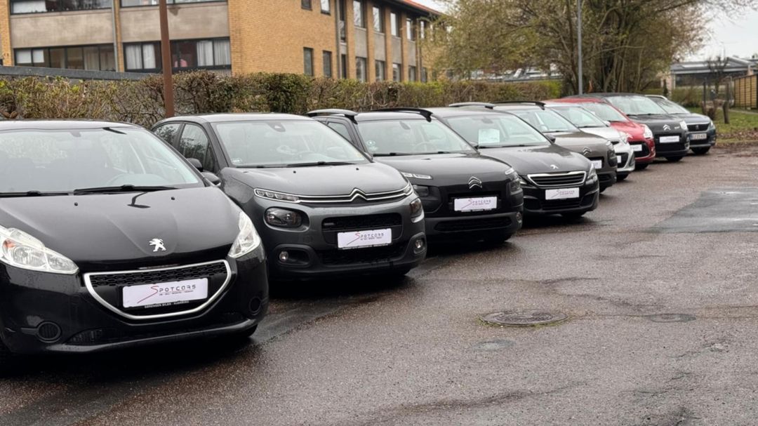 Brugte biler klar til salg hos Spotcars